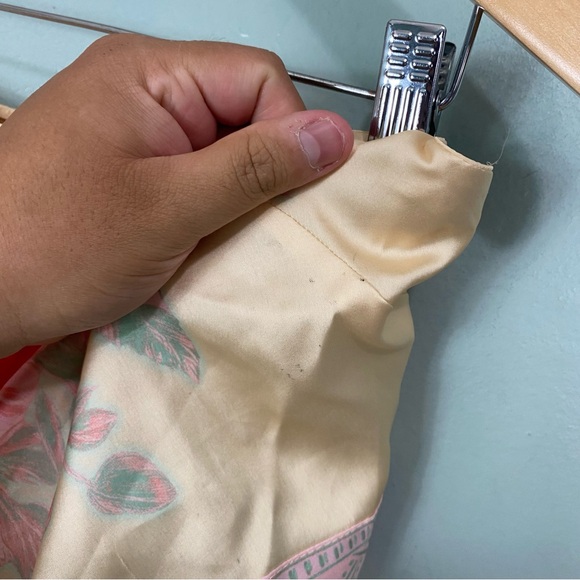 Free People Bandana Tube Top Floral Medium Yellow - Picture 2 of 6